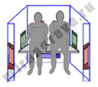 Комплекты нагревателей для двуместных инфракрасных кабин (Германия)