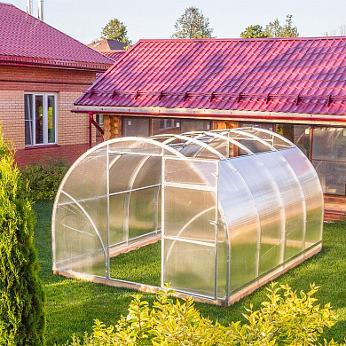 Теплица Сигма с открывающейся крышей 