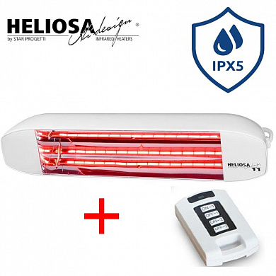 Комплект: Инфракрасный обогреватель Heliosa Hi Design 11BX5 с пультом 206S/1