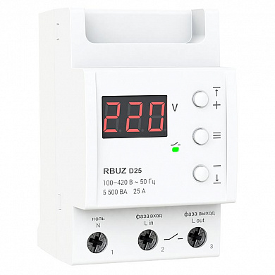 Реле напряжения RBUZ D25