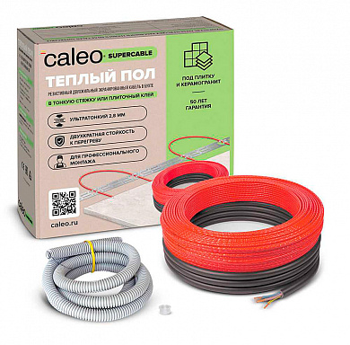 Кабельный теплый пол CALEO SUPERCABLE 18W-30 (540 Вт, 2,7-4,2 м2)