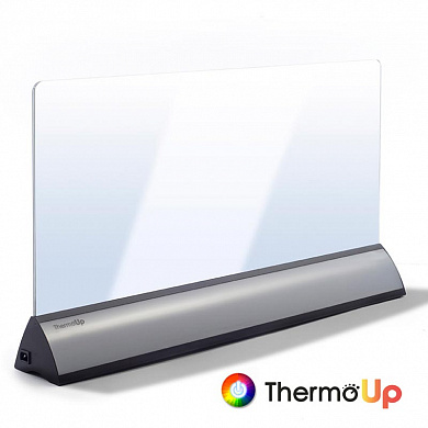 Напольный инфракрасный  обогреватель ThermoUp FLOOR LED Plus с подсветкой  (черный)