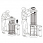 Уличный газовый обогреватель ENDERS Vulano 11 кВт
