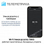 Умная Wi-Fi розетка Телеметрика T80iS Tuya