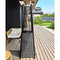Уличный газовый обогреватель WWT 13I ROTANG Black mini 1.8m