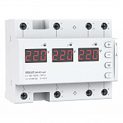 Реле напряжения RBUZ D6-63 red (1/3 фазы)