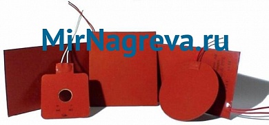 Плоский силиконовый dia 70 мм, 2 Вт/см2
