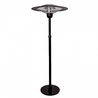 Уличный инфракрасный обогреватель Hugett Floor Steel 1821ADC Black