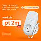 Терморегулятор в розетку Welrok pt 2m red